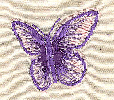 Embroidery Design: Butterfly 1.72w X 1.53h