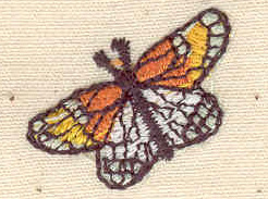 Embroidery Design: Mini Butterfly 0.92w X 0.82h