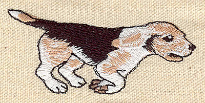Embroidery Design: Beagle 2.99w X 1.34h