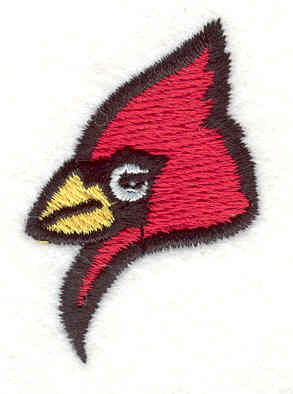 Embroidery Design: Cardinal 41.74" x 1.15"