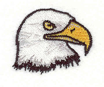 Embroidery Design: Eagle1.50" x 1.79"