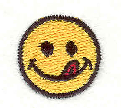 Embroidery Design: Smile 1.01"w X 1.00"h