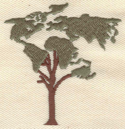 Embroidery Design: Tree 2.28w X 2.39h
