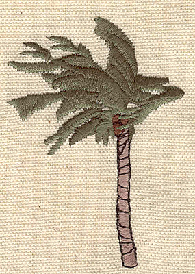 Embroidery Design: Palm in wind 2.23w X 3.24h