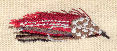 Embroidery Design: Fishing lure E 2.42w X 0.84h