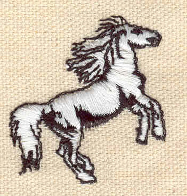 Embroidery Design: Horse A 1.46w X 1.55h