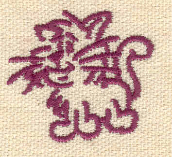 Embroidery Design: Kitty Cat 1.50w X 1.39h