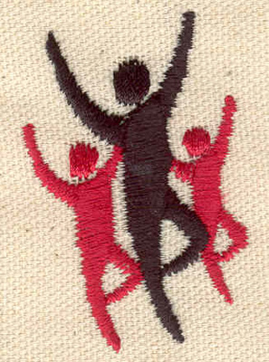 Embroidery Design: Dance chorus 1.43w X 2.08h