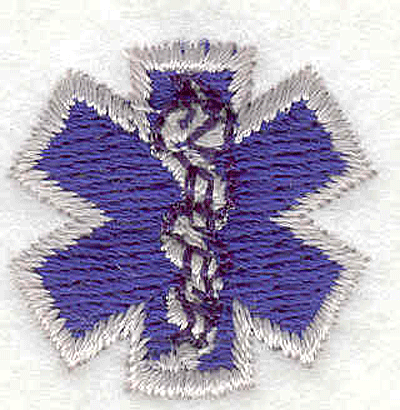 Embroidery Design: Medical Symbol 30.89" x 0.99"