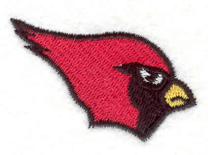 Embroidery Design: Cardinal 61.22" x 1.88"