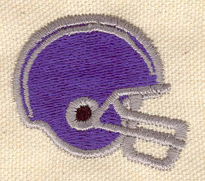 Embroidery Design: Football helmet blue 1.67w X 1.49h