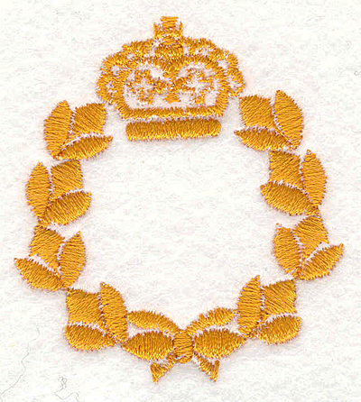 Embroidery Design: Wreath 9 2.21" X 1.97"