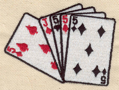 Embroidery Design: Cards 3.25w X 2.44h