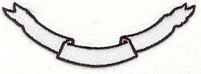 Embroidery Design: Banner 61.44" x 4.08"