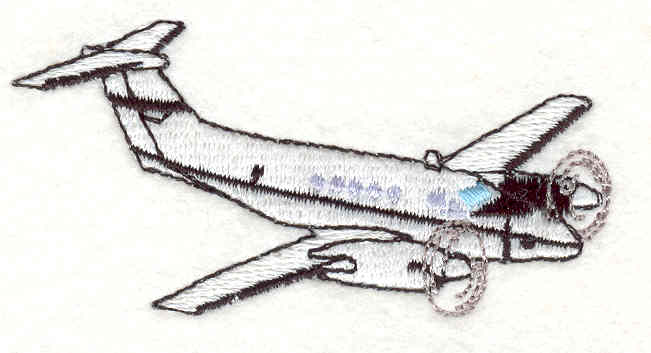 Embroidery Design: Army Plane1.46w X 2.98h
