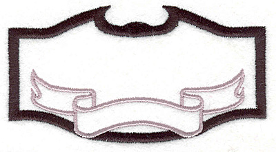 Embroidery Design: Advertisement Sign2.17" x 3.99"