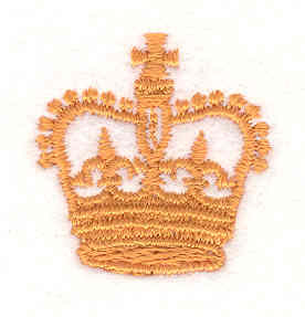 Embroidery Design: Crown1.08w X 1.07h