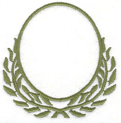 Embroidery Design: Wreath 11 2.96" X 2.91"