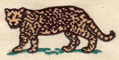 Embroidery Design: Jaguar 3.04w X 1.38h