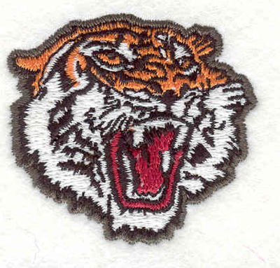 Embroidery Design: Tiger head I 1.90"w X 1.76"h
