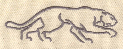 Embroidery Design: Puma 3.85w X 1.27h