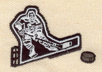 Embroidery Design: Hockey table top 2.33w X 1.66h
