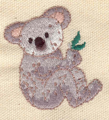 Embroidery Design: Koala bear B 1.88w X 2.04h