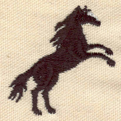 Embroidery Design: Horse J 1.85w X 1.95h