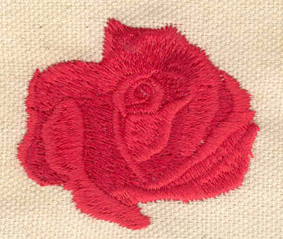 Embroidery Design: Rose bloom 1.66w X 1.93h
