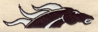 Embroidery Design: Horse head 1.07w X 3.72h