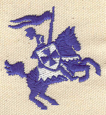 Embroidery Design: Knight 2.13w X 2.04h