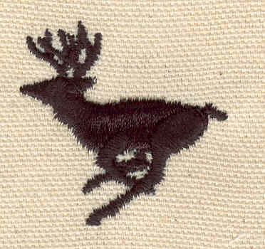 Embroidery Design: Deer H 1.43w X 1.44h