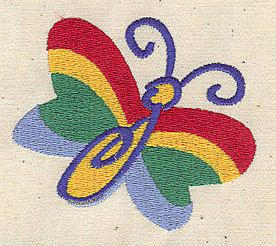 Embroidery Design: Butterfly 2.65w X 3.07h