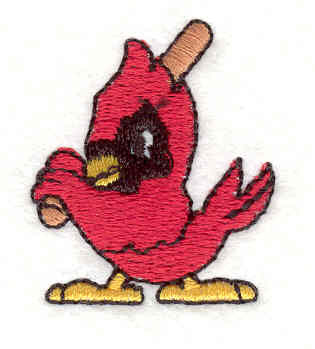 Embroidery Design: Cardinal 121.20" x 1.14"