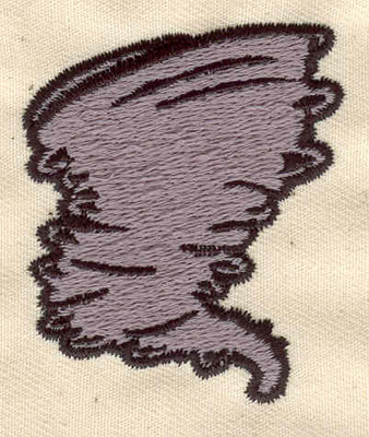 Embroidery Design: Tornado  2.02w X 1.75h