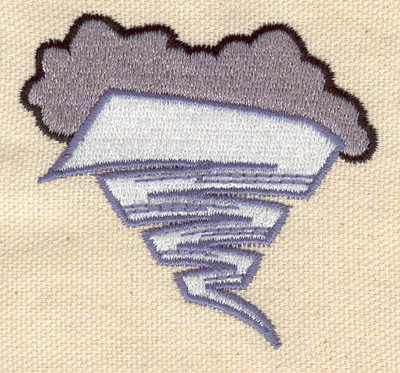 Embroidery Design: Tornado  2.40w X 2.57h