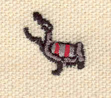 Embroidery Design: Scuba diver 0.65w X 0.61h