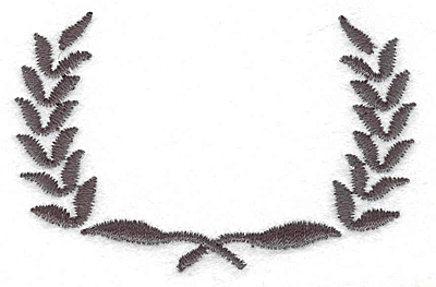 Embroidery Design: Wreath 13 2.70" X 1.77"