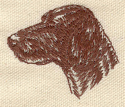 Embroidery Design: German Pointer Dog 2.00w X 1.70h