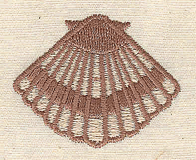 Embroidery Design: Seashell 1.70w X 1.40h
