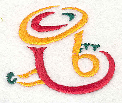 Embroidery Design: Horn 2.33" X 2.83"