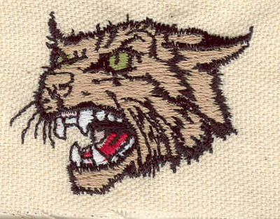 Embroidery Design: Bobcat  2.00w X 1.50h