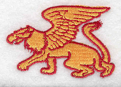 Embroidery Design: Gryphon1.75"Hx2.50"w