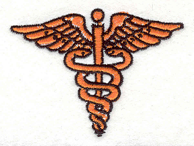Embroidery Design: Medicine Sign2.10" x 2.90"