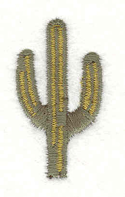 Embroidery Design: Cactus B1.69H x 0.89"W