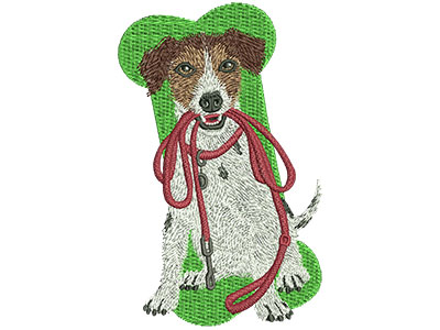 Embroidery Design: Dog Biscuit Lg 2.84w X 4.50h