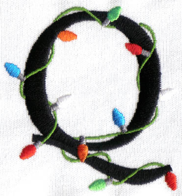 Embroidery Design: Christmas Light Q2.58w X 2.75h