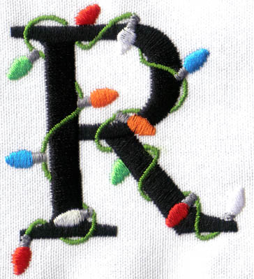 Embroidery Design: Christmas Light R2.24w X 2.51h