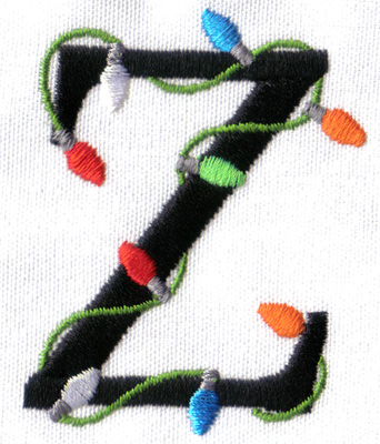 Embroidery Design: Christmas Light Z1.88w X 2.39h