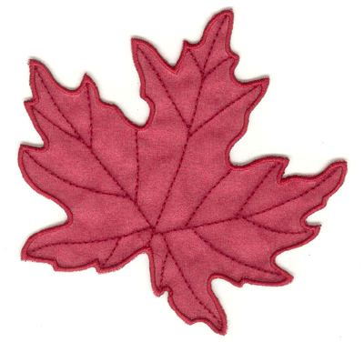 Embroidery Design: Maple leaf 2 large4.66w X 4.61h